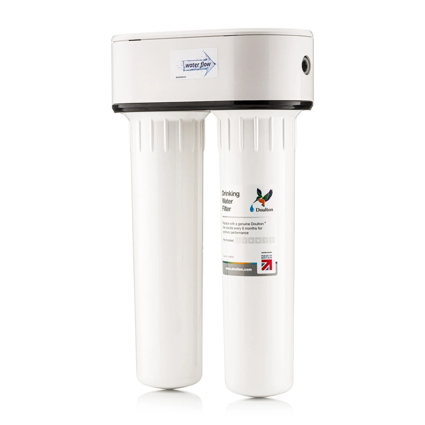 Doulton® HIP Under Sink System (DUO) - HCP double housing w/NSF UC