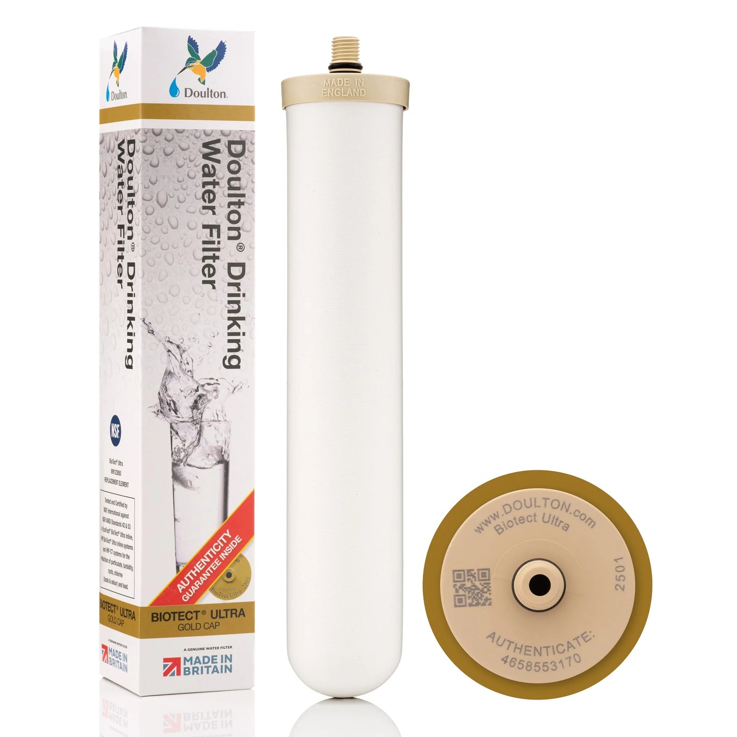 Doulton® HIP Under Sink System (DUO) - HCP double housing w/NSF UC