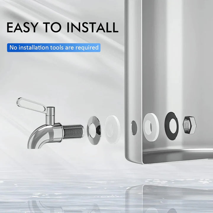 Stainless Steel Spigot for Berkey, British Berkefeld – Water Filter Plus