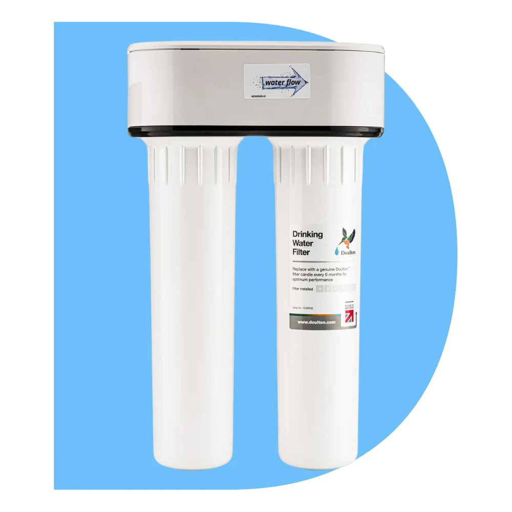 Doulton® HIP Under Sink System (DUO) - HCP double housing w/NSF UC